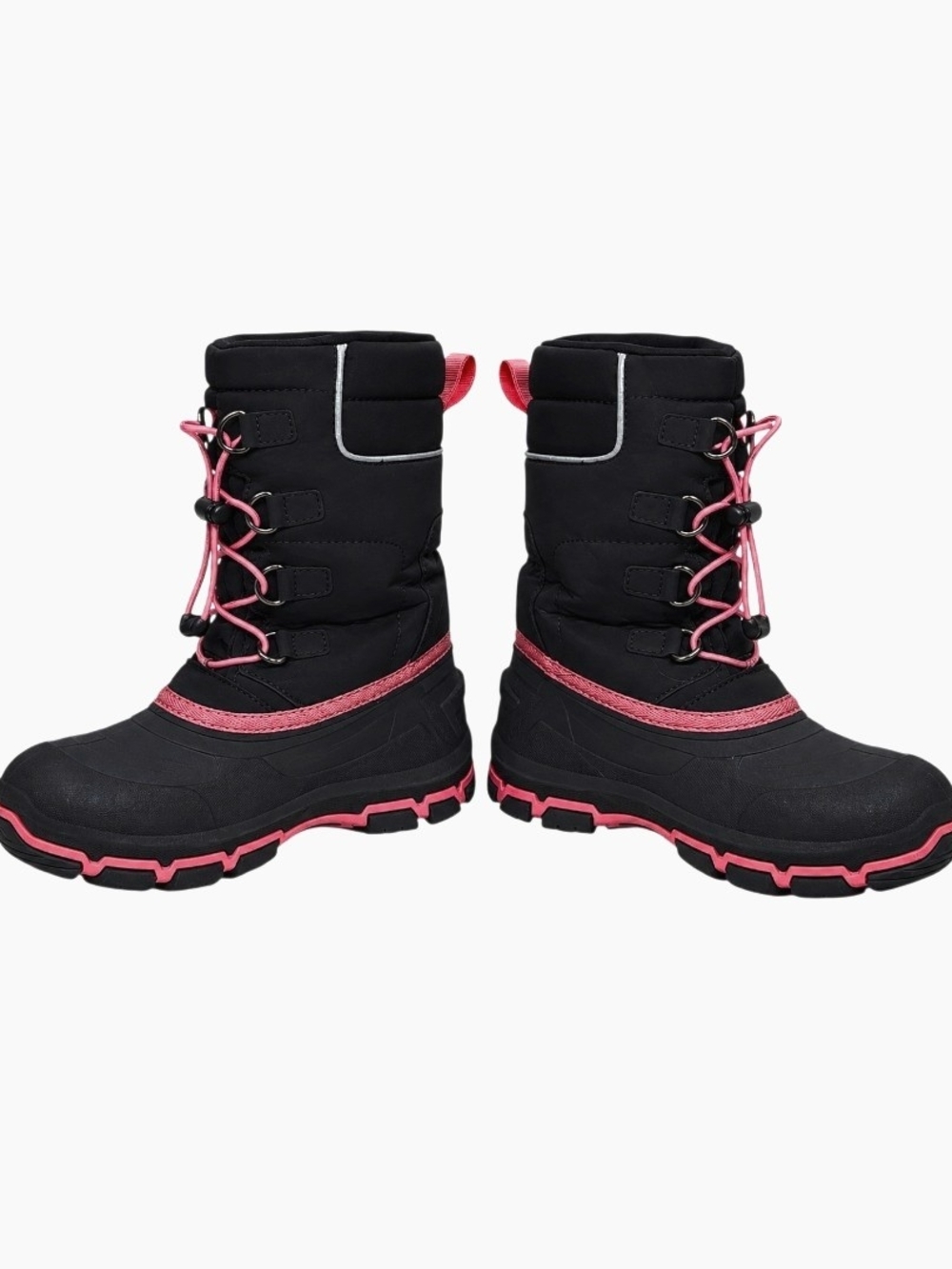 Size 3 Ripzone SubZero Junior Winter Boots – Black & PINK